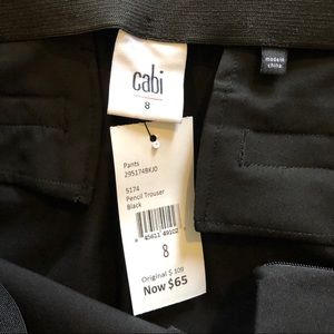 Cabi Black Pencil Trouser NWT size 8